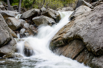 Fototapeta premium River at Yosemite Mountain