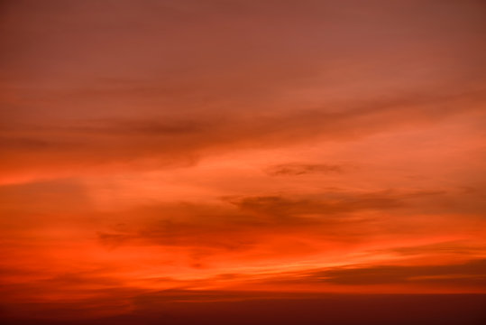 colorful sky at sunset background