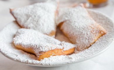 Beignets on Plate