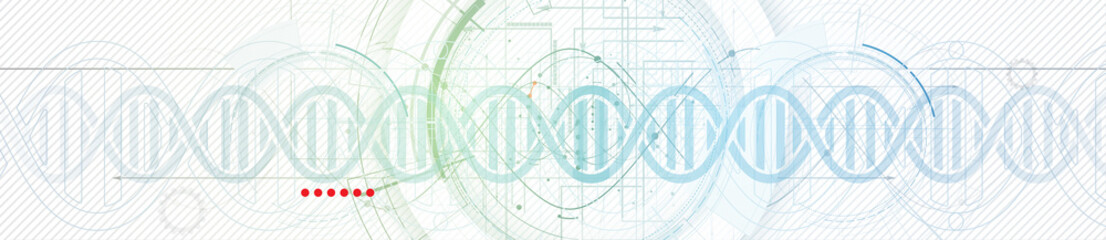 DNA Abstract science and element collection. Futuristic technology for business