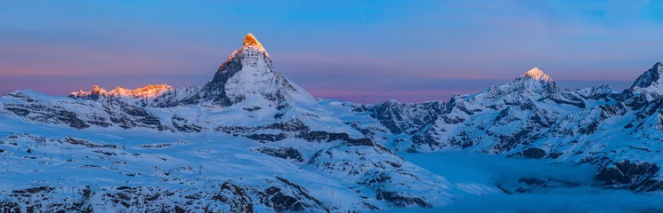 Foto op Plexiglas Matterhorn Matterhorn, Zwitserland.