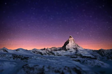 Deurstickers Matterhorn Matterhorn, Zwitserland.