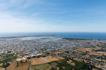 France, Le Croisic from above