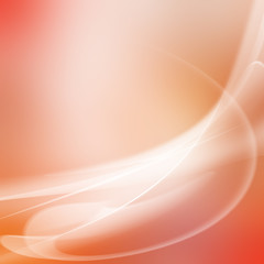 Orange abstract background with wave