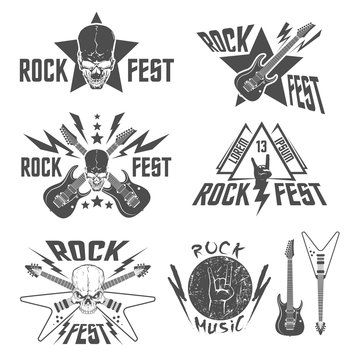 Rock fest labels set