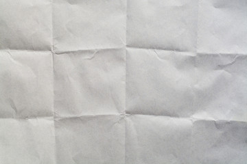 Crumpled paper texture background
