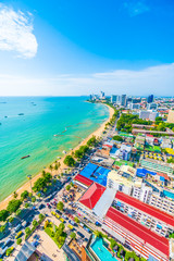 Pattaya city and bay © siraphol