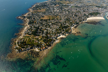 Le Pouliguen, from above