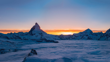 Matterhorn, Zwitserland.