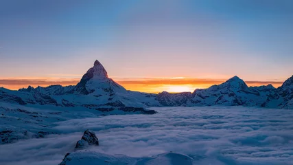 Deurstickers Matterhorn Matterhorn, Zwitserland.