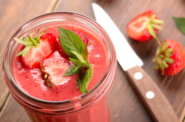 Strawberry smoothie