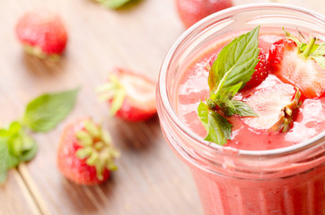 Strawberry smoothie
