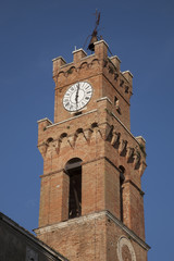Cathedral Church Tower; Pienza, Tuscany
