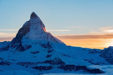 Crédence en verre imprimé Cervin Matterhorn, Switzerland.