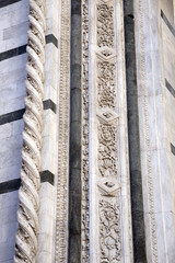 Fototapeta premium Facade of Sienna Cathedral Church