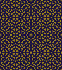 Antique seamless background 431 round cross flower
