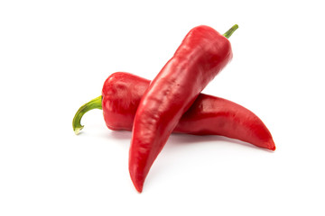 Chili pepper isolated on white background