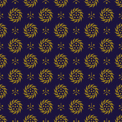 Antique seamless background 461 oriental Chinese round spiral flower
