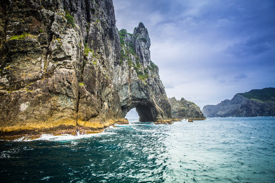 "Hole in the rock", Bay of Islands, New Zealand