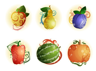 autumn harvest stickers