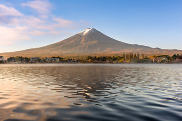 Mt. Fuji on Lake Kawaguchi