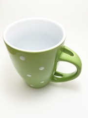 green coffee cup
