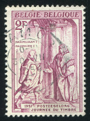 Emperor Maximilian I Receiving Letter