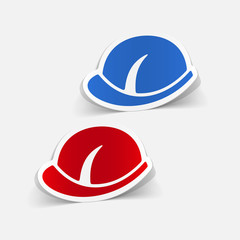 realistic design element: helmet