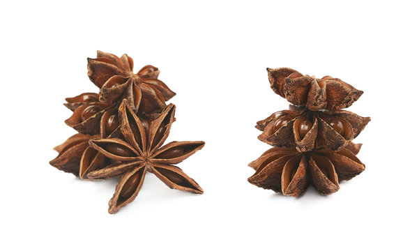 Chinese star anise seed isolated