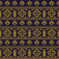 Antique seamless background 516 vintage curve cross flower leaf wave line
