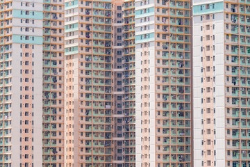 Fototapeta na wymiar High rise apartment building