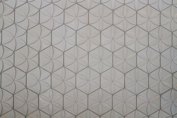 Gray tiles wall