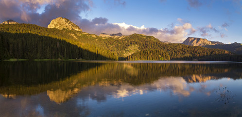 mountain lake in the Alps
