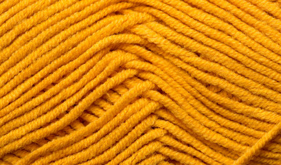 yellow knitted texture macro