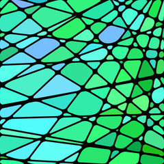 Naklejka premium abstract vector stained-glass mosaic background