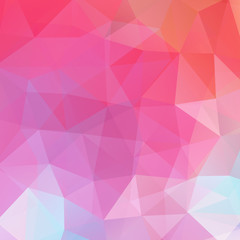 abstract background consisting of pink, white triangles, vector illustration