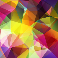 Polygonal vector background. Can be used in cover design.