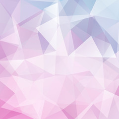 Abstract polygonal vector background. Geometric vector illustration