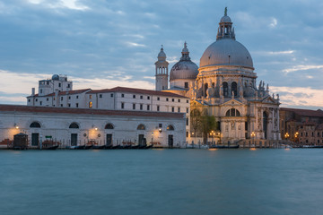 Obraz na płótnie Canvas Grand Canal and Basilica Santa Maria della Salute