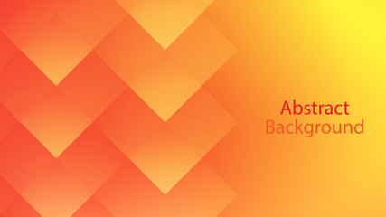 Fototapeta premium warm and orange color background abstract art vector