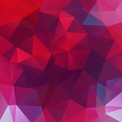 Fototapeta premium abstract background consisting of triangles, vector illustration