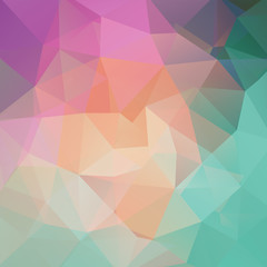 abstract background consisting of triangles, vector illustration