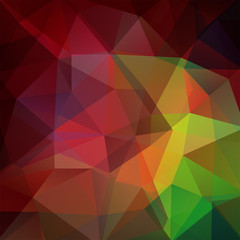 Geometric pattern, polygon triangles vector background 