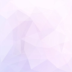 Polygonal pastel pink vector background. Can be used in cover design