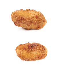 Spice and sugar coated peanut isolated