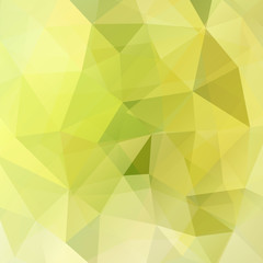 Fototapeta na wymiar abstract background consisting of green triangles, vector illustration