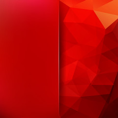 Obraz premium Abstract background consisting of triangles. Geometric design