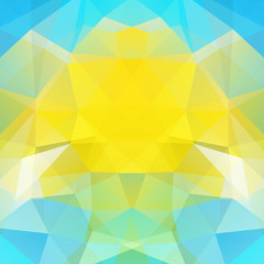 Abstract polygonal vector background. Colorful geometric illustration
