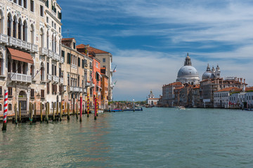 Fototapeta premium Grand Canal and Basilica Santa Maria della Salute