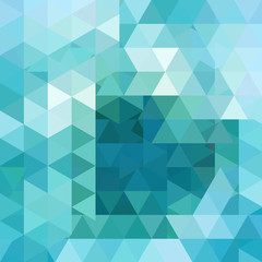 Background of blue geometric shapes. Abstract triangle background. 